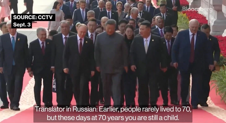 Ông Putin xác nhận bàn chuyện kéo dài tuổi thọ con người với ông Tập