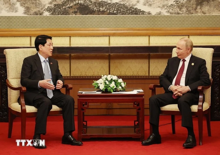 Chủ tịch nước Lương Cường: 'Hoan nghênh doanh nghiệp Nga tìm hướng đi mới tại Việt Nam'