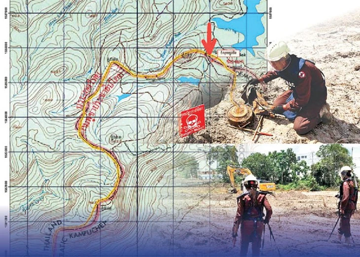 Campuchia kiên quyết bác cáo buộc của Thái Lan vụ nổ mìn ở biên giới
