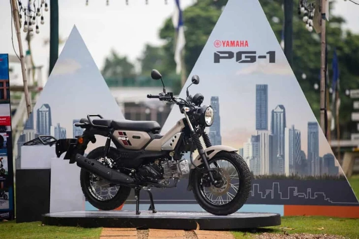 Yamaha PG-1 2025 ra mắt: Đồng hồ mới, thêm ABS, lốp bám đường tốt hơn