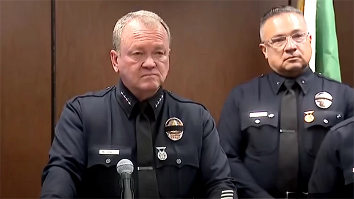 Cảnh sát trưởng Los Angeles khẳng định không hề 'cầu cứu' như ông Trump nói
