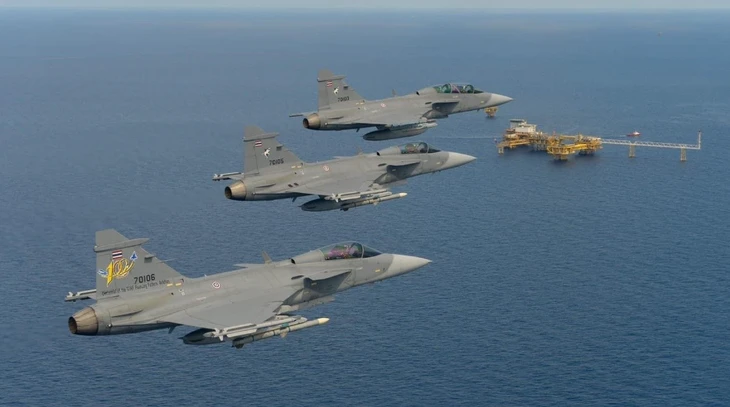 Thái Lan mua 4 chiến đấu cơ Gripen, Campuchia gửi thư nhắc nhở Thụy Điển