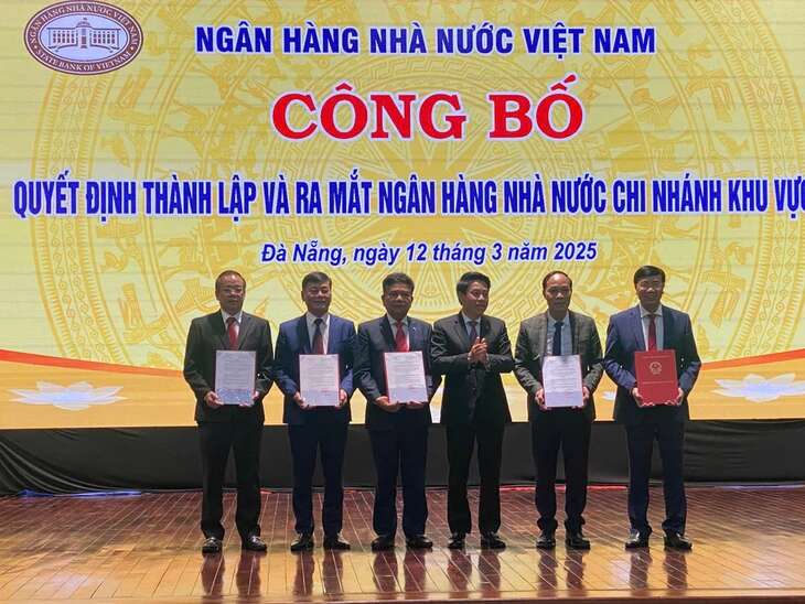 Ngân hàng Nhà nước khu vực 9 đặt ở Đà Nẵng, 5 giám đốc tỉnh làm phó giám đốc, lãnh đạo giảm một nửa