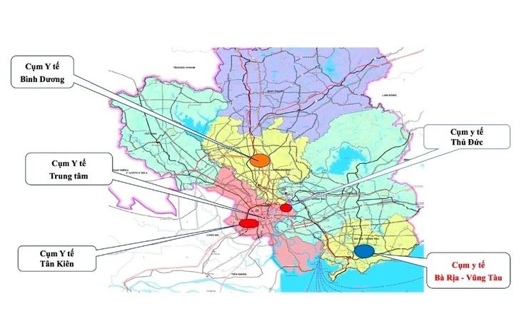 Sở Y tế TP.HCM nêu 6 kiến nghị hình thành cụm y tế chuyên sâu tại Bà Rịa - Vũng Tàu