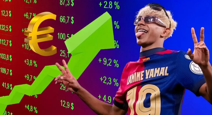 Giá trị thị trường của Lamine Yamal cao hơn Erling Haaland bao nhiêu?