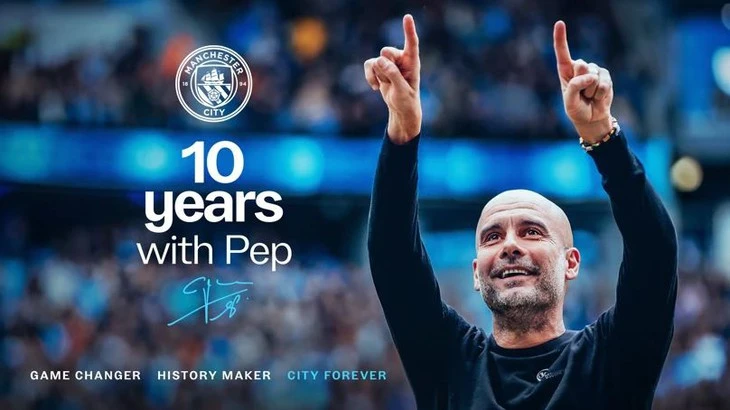 HLV Guardiola nói 'không có gì là vĩnh cửu' sau tuyên bố rời Man City