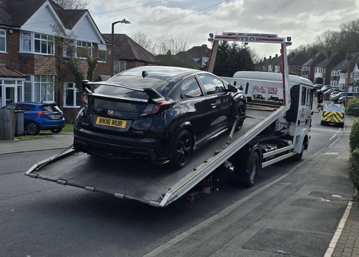 Bị mất Honda Civic Type R, mua xe cũ trúng chiếc đã mất