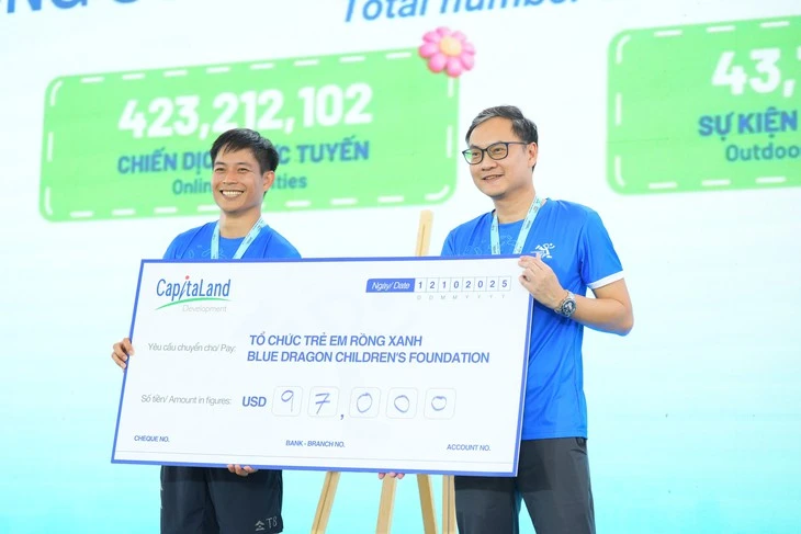 CapitaLand hỗ trợ 97.000 USD qua chiến dịch ‘Bước chân gắn kết yêu thương’ mùa ba tại Việt Nam