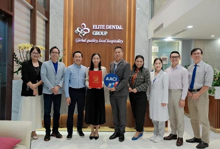 Cơ sở nha khoa Việt Nam đạt chuẩn chất lượng AACI của Hoa Kỳ