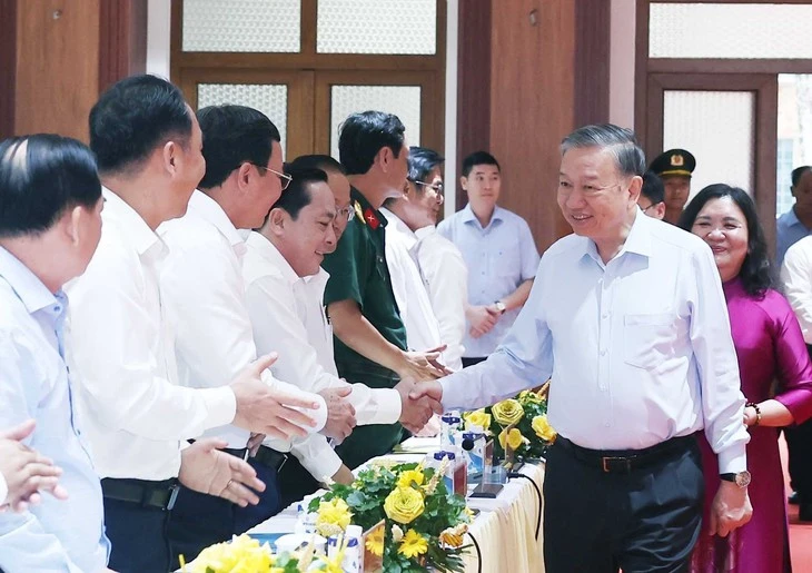 Tổng Bí thư Tô Lâm: Hợp nhất 3 tỉnh Vĩnh Long - Bến Tre - Trà Vinh là lựa chọn có tính đột phá