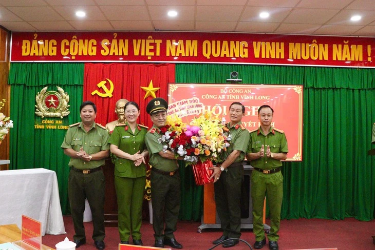 Đại tá Phan Ngọc Tính được giao phụ trách Công an tỉnh Vĩnh Long