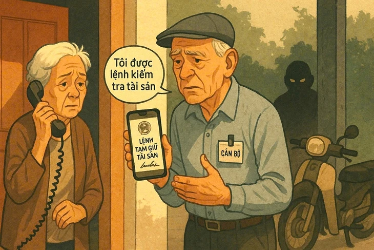 Bà lão U80 mất trắng 2,9 tỉ đồng sau cuộc gọi của 'cán bộ'