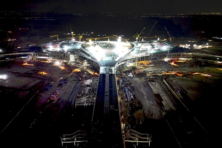 Sân bay Long Thành: giữa năm 2026 sẽ khai thác thương mại