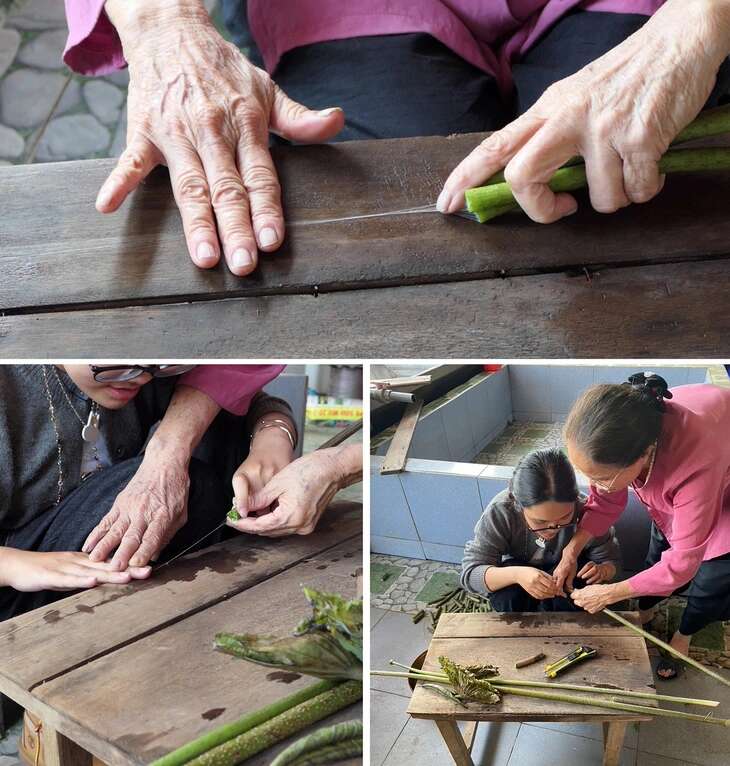 Sinh viên ngành thời trang khám phá dệt may truyền thống từ bản làng