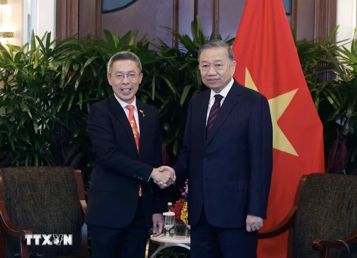 Tổng Bí thư, Chủ tịch nước Tô Lâm tiếp các tập đoàn công nghệ, tài chính, ngân hàng Singapore