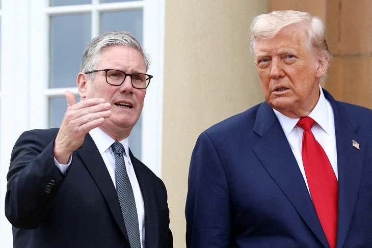 Thông điệp rất rõ từ chuyến thăm Anh của ông Trump