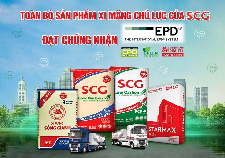 Xi măng SCG được nhà thầu ưa chuộng