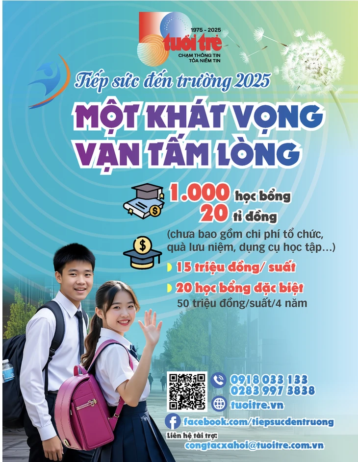 Tiếp sức đến trường lần thứ 3 cho sinh viên có cha mẹ đều khiếm thị