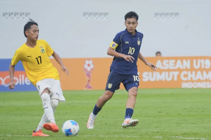U19 Thái Lan thắng 9-0 ngày ra quân giải Đông Nam Á
