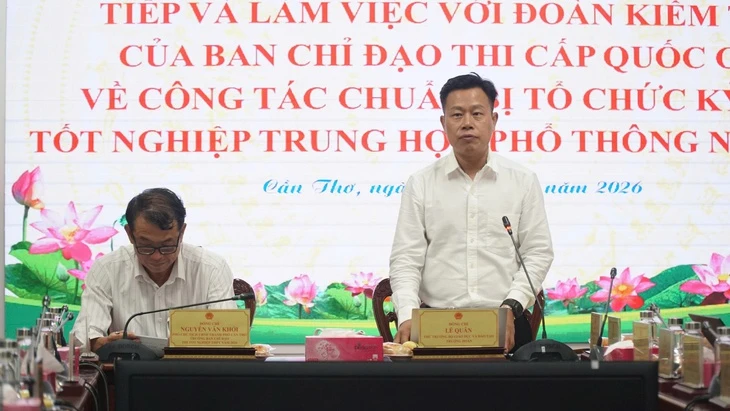 Bộ Giáo dục và Đào tạo: Cần đảm bảo kỳ thi tốt nghiệp an toàn, nghiêm túc
