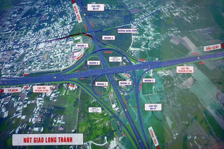 Đồng Nai yêu cầu sớm hoàn thành phương án khai thác nút giao Long Thành