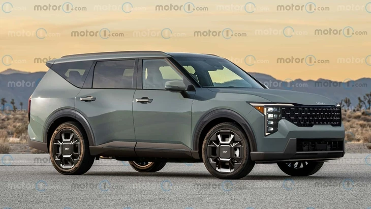 Kia Telluride đời mới ra mắt tháng 12: Nội ngoại thất cải tiến, có bản hybrid đắt khách