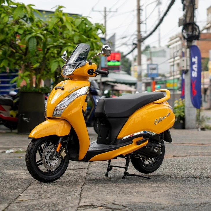 Xe tay ga TVS Callisto 125 ở Việt Nam giảm giá gần 10 triệu đồng, đấu Honda Lead bằng giá ngang Wave