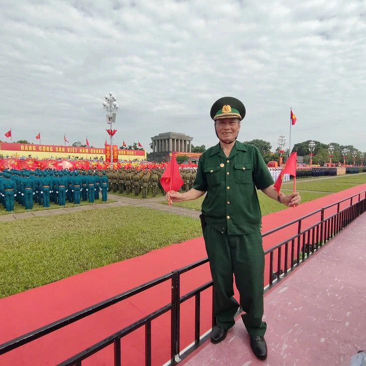 Từ TP.HCM ra dự A80, cựu pháo thủ trung đoàn anh hùng nhớ về lễ diễu binh năm 1973