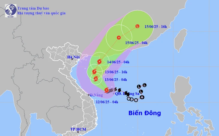 Vì sao mây bão số 1 lại lệch hoàn toàn về phía tây, khiến miền Trung mưa rất lớn?