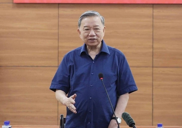 Tổng Bí thư Tô Lâm: Không để người dân ảnh hưởng mưa lũ bị đói rét, không có chỗ ở