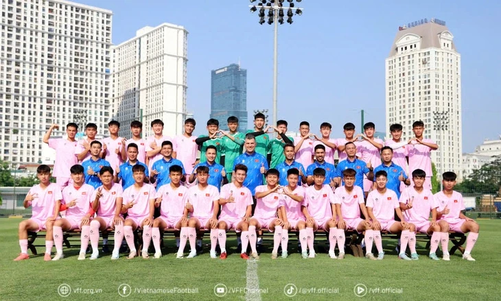 U16 Việt Nam có lứa cầu thủ mới, thể hình vượt trội
