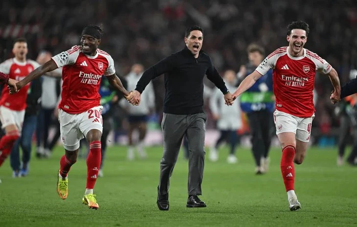 Siêu máy tính mang tin không vui cho Arsenal ở chung kết Champions League