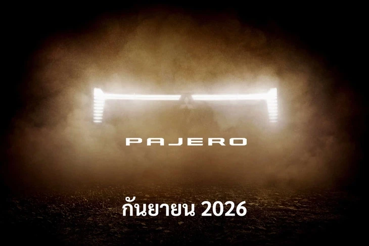 Mitsubishi Pajero đời mới có khả năng về Việt Nam, dự kiến có bản hybrid sạc điện đấu Ford Everest