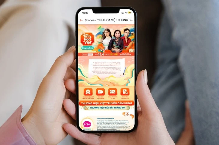 Shopee khởi động Tinh Hoa Việt Chung Sức, tôn vinh sản phẩm made in Việt Nam