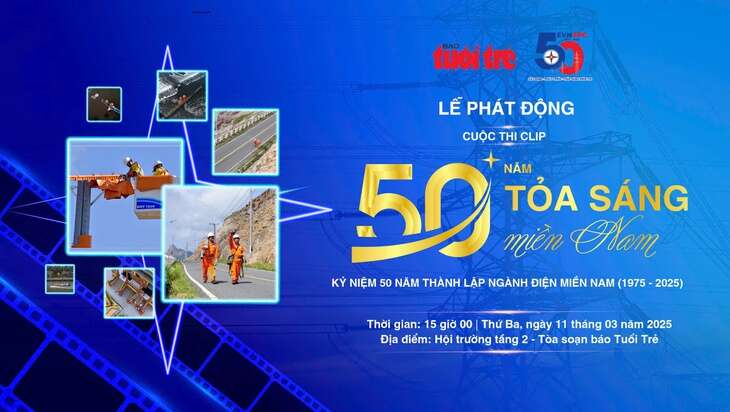 Lễ phát động cuộc thi clip “50 năm - Toả sáng miền Nam”