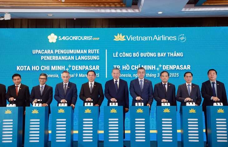 Vietnam Airlines bay thẳng TP.HCM đến Denpasar, 7 chuyến khứ hồi/tuần