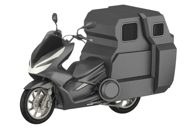 Nhà di động mini độc đáo từ xe máy Honda PCX
