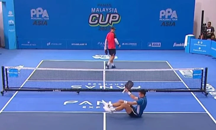Lý Hoàng Nam thua 'tâm phục khẩu phục' tay vợt pickleball số 1 thế giới