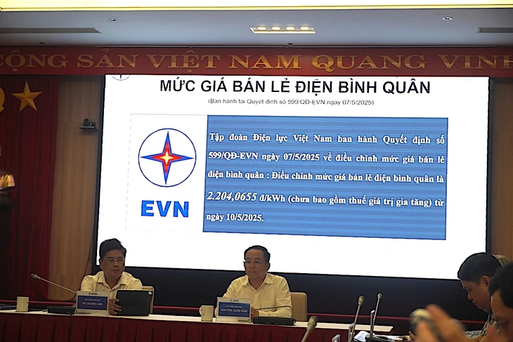 Người dân phải trả thêm bao nhiêu khi giá điện tăng thêm 4,8%?