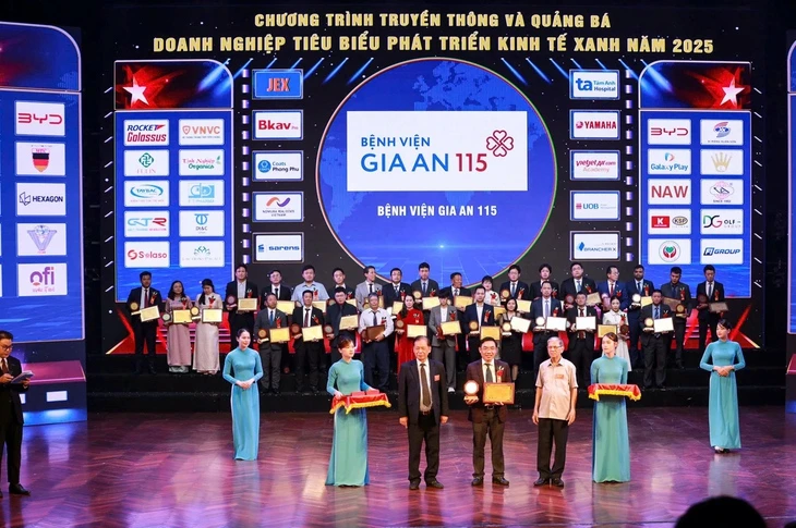 Gia An 115 đạt giải thưởng “Bệnh viện Xanh – Sạch – Thông minh 2025”