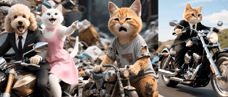 Vì sao những video chó mèo tạo bằng AI thu hút cả trăm triệu view?