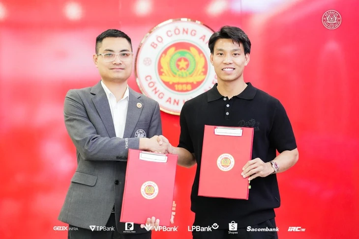 CLB Công An Hà Nội chấm dứt mọi đồn đoán về Văn Thanh