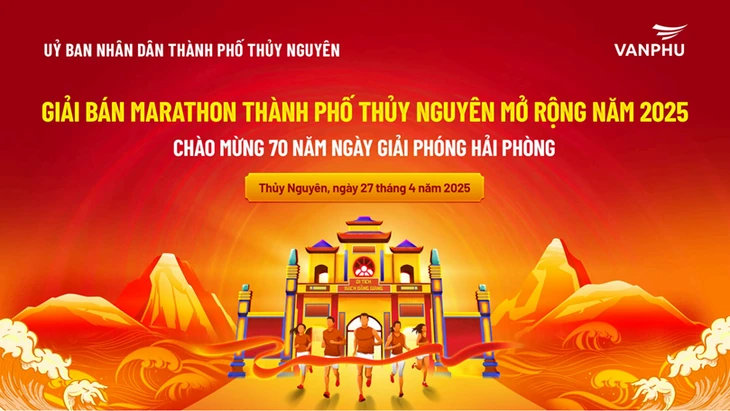Giải bán marathon Thủy Nguyên 2025: Khơi dậy hào khí và tinh thần Việt