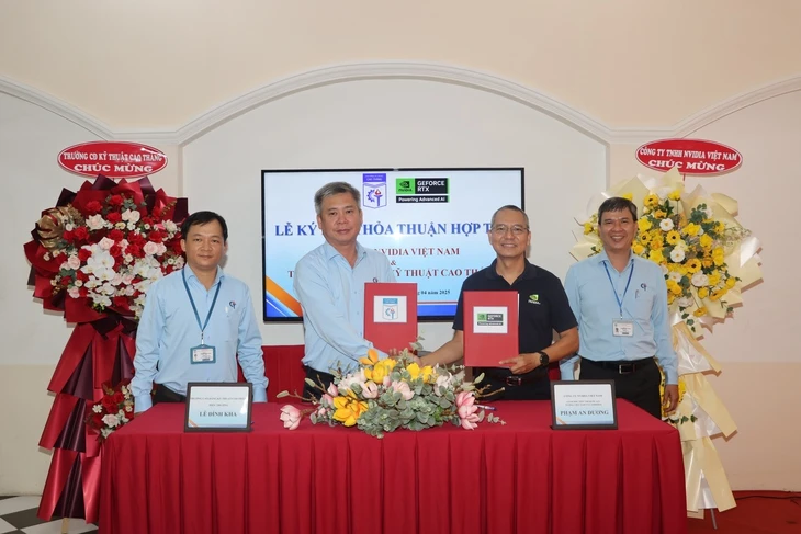 Nvidia hợp tác với Trường cao đẳng Kỹ thuật Cao Thắng