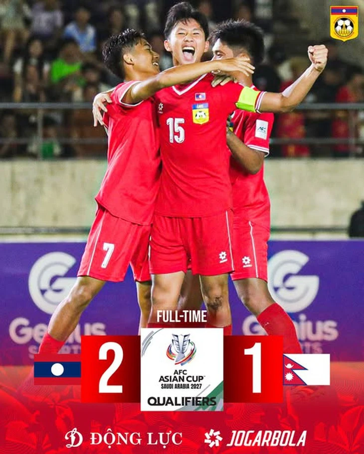 Cầu thủ gốc Việt giúp Lào có trận thắng đầu tiên ở vòng loại Asian Cup 2027