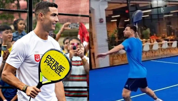 Pickleball bại trận trước môn thể thao yêu thích của Messi và Ronaldo