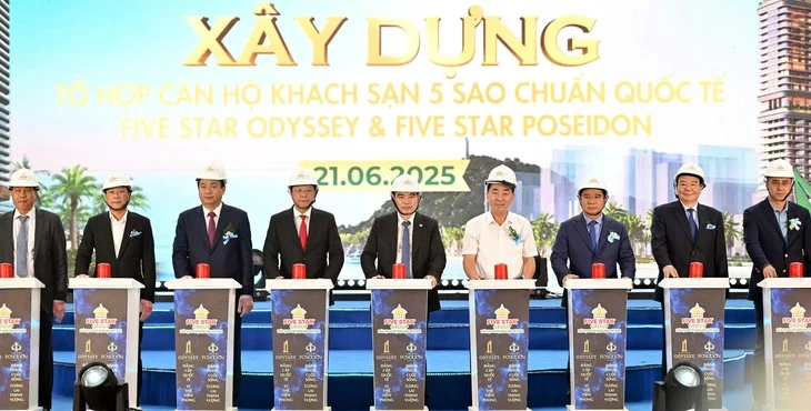 Khởi công 2 tổ hợp khách sạn, căn hộ cao cấp ở Bãi Sau, Vũng Tàu