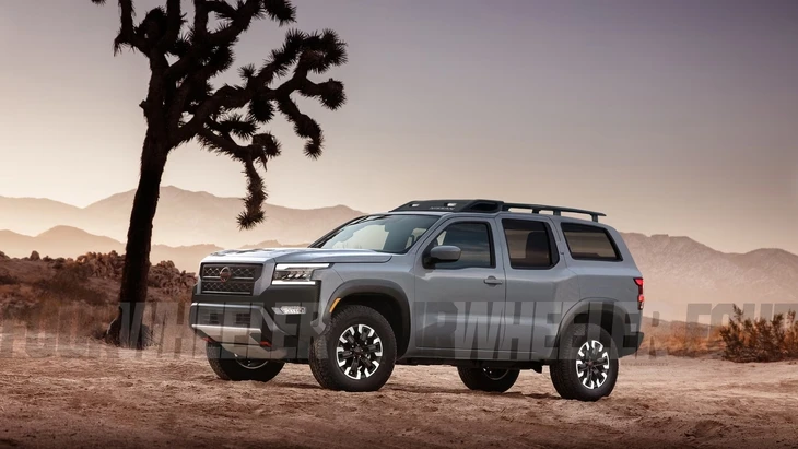 Nissan 'nhá tin' làm SUV đấu Ford Everest, có thể trang bị máy hybrid sạc điện