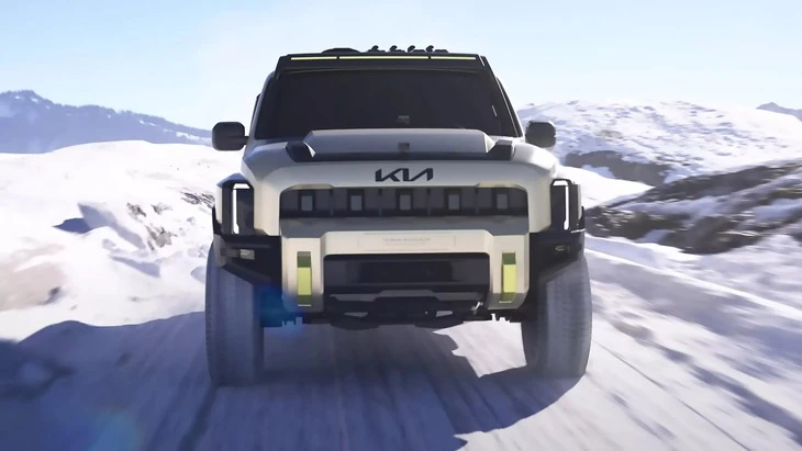 Kia hoàn thiện bản off-road của Tasman đấu Ford Ranger Raptor