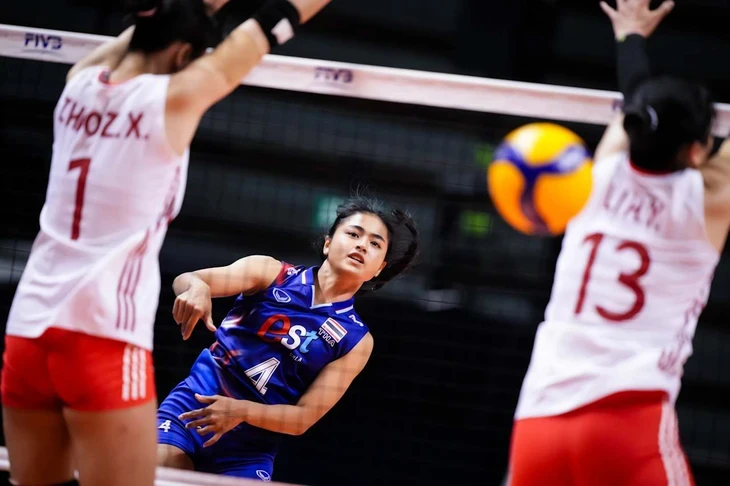 Cùng thua tan nát, bóng chuyền nữ Indonesia và Thái Lan chạm nhau ở U21 thế giới